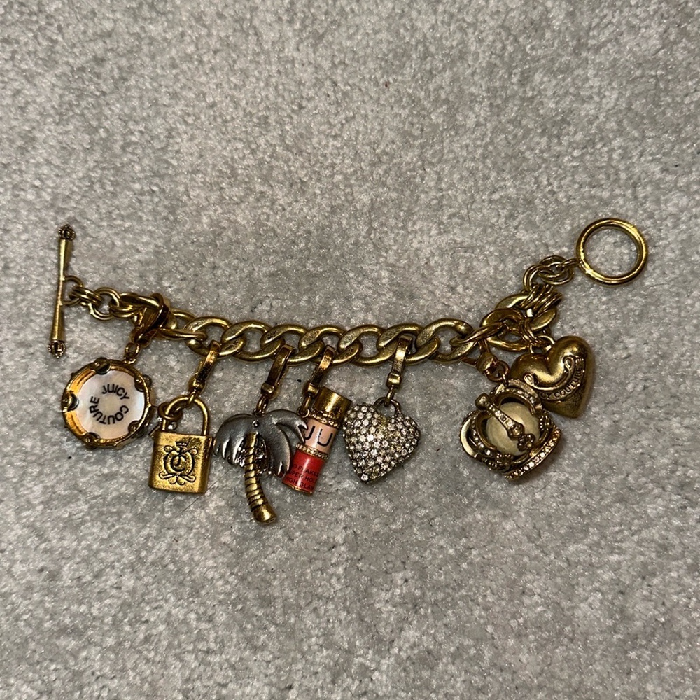 Juicy couture charm bracelet